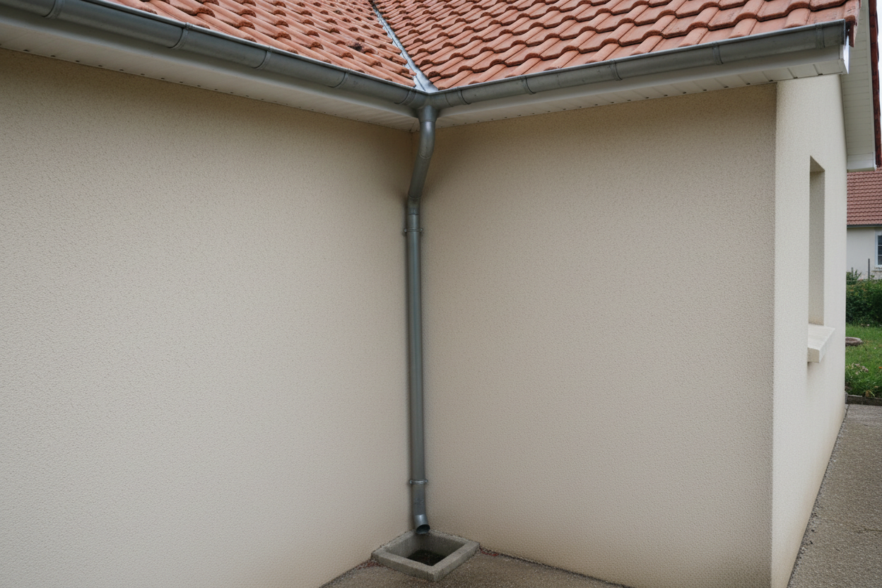 Pose et réparation de gouttières à Poitiers